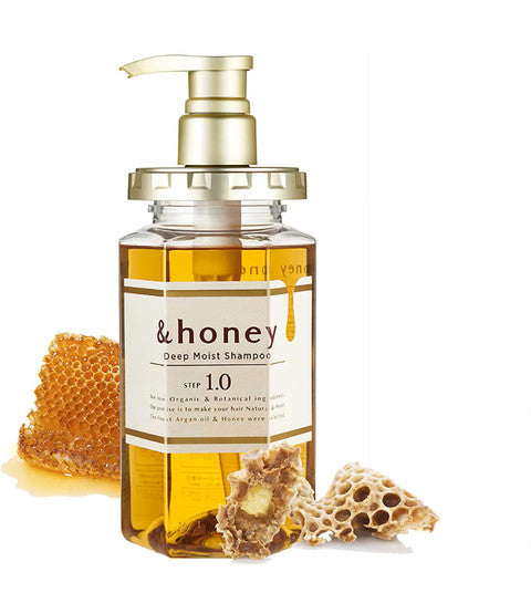 شامبو آند هوني بالعسل لترطيب العميق 440 مل