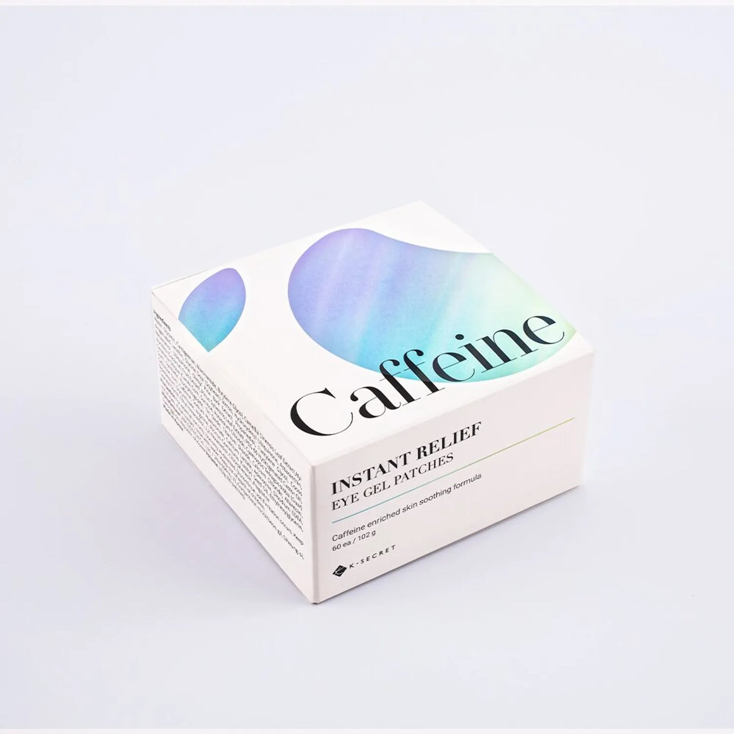 شرايح العيون بالكافيين من سيكرت لعلاج الانتفاخ والهالات السوداء