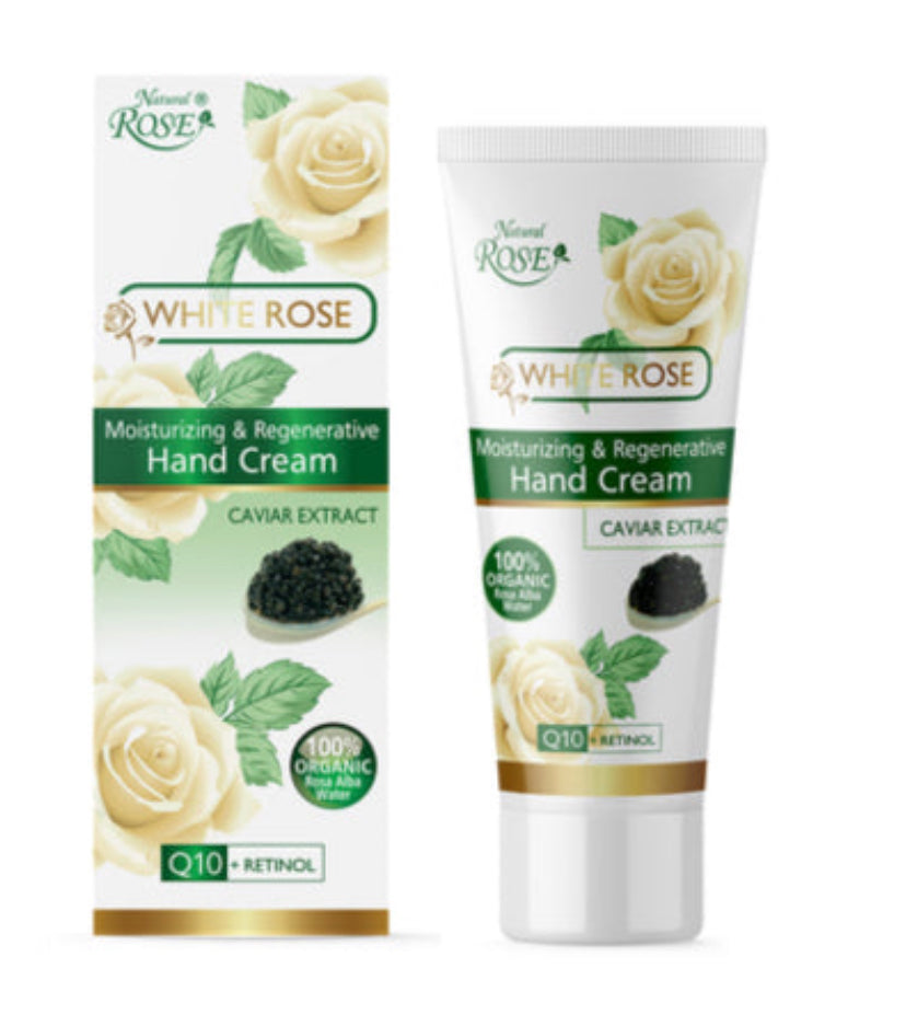 كريم اليدين الوردة البيضاء والكافيار 75 مل - Sondos Store