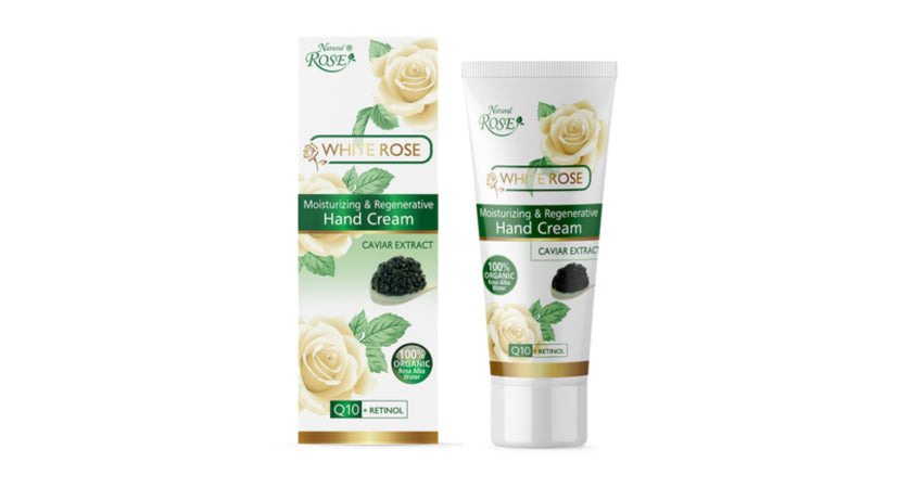 كريم اليدين الوردة البيضاء والكافيار 75 مل - Sondos Store