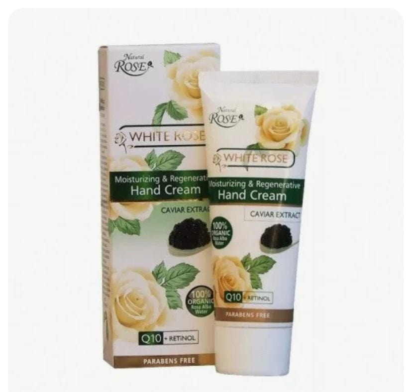 كريم اليدين الوردة البيضاء والكافيار 75 مل - Sondos Store