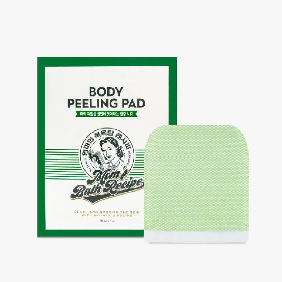 ليفة تقشير الجسم الكورية Mom's Bath Recipe Body Peeling Pad