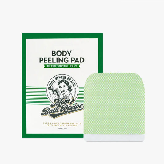 ليفة تقشير الجسم الكورية Mom's Bath Recipe Body Peeling Pad