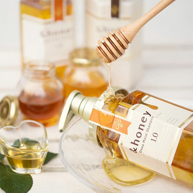 شامبو آند هوني بالعسل لترطيب العميق 440 مل