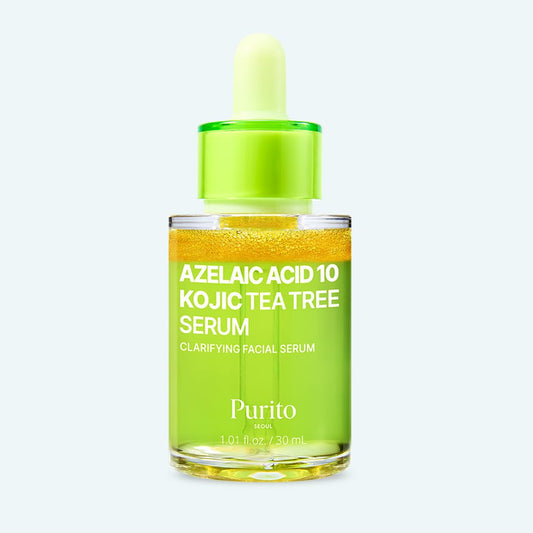 سيروم النقاء والصفاء من بيوريتو (حمض الأزيليك + كوجيك + شجرة الشاي)