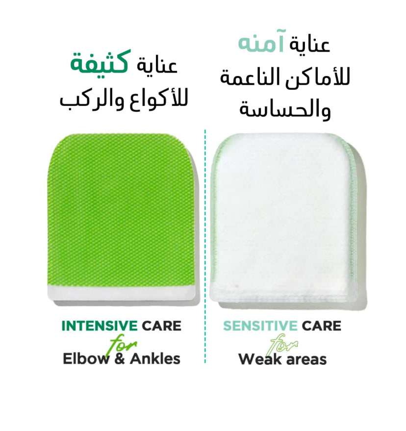 ليفة تقشير الجسم الكورية Mom's Bath Recipe Body Peeling Pad