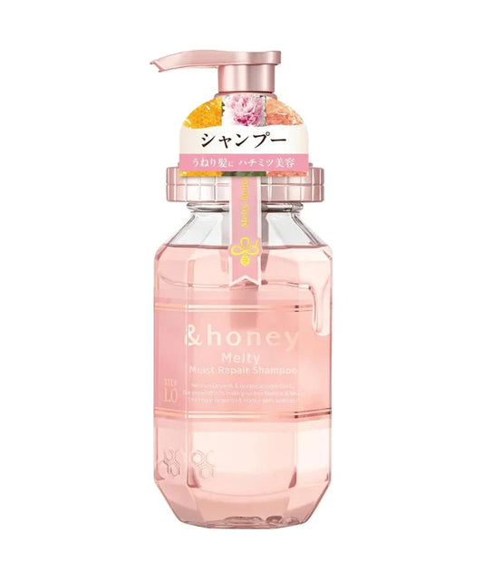 شامبو آند هوني بالعسل لترطيب وإصلاح الشعر الجاف والتالف 440 مل