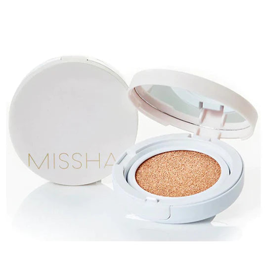‏MISSHA Magic Cushion Cover Lasting ميشا كريم اساس درجة 21 بيج فاتح SPF50+ PA+++ - Sondos Store